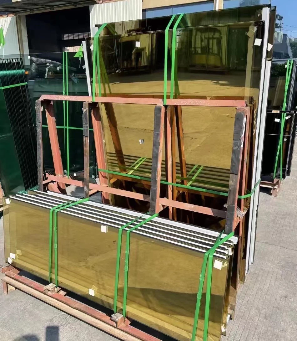 Gold Reflective Glass